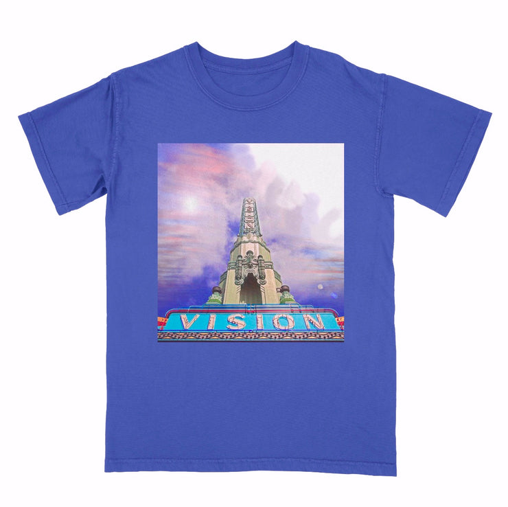 LEIMERT ViSiON GRAPHIC TEE  ROYAL BLUE