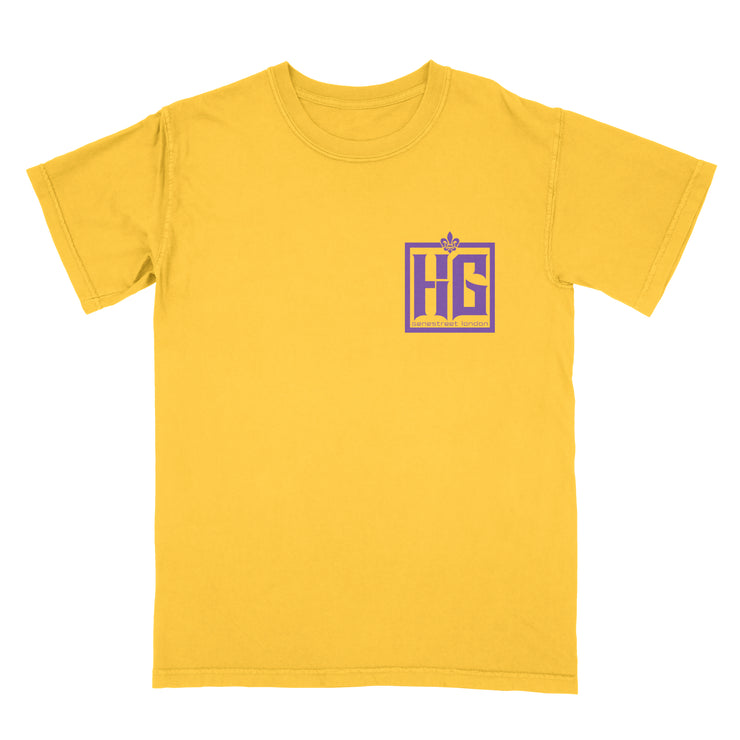 Honor is Gangsta Tee, Gold and Purple